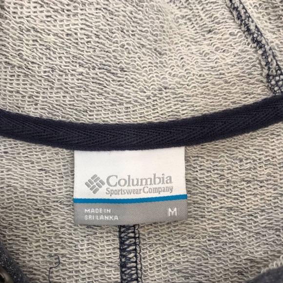 Columbia Hidden Pinyon Sweatshirt Purple Button Snap Hoodie Womens Sz Med - Picture 7 of 8